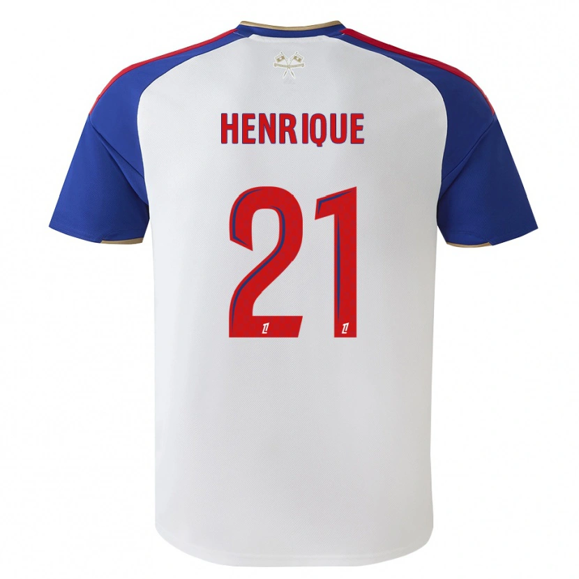 Danxen Mujer Camiseta Henrique #21 Azul Real Rojo Blanco 1ª Equipación 2026/27 La Camisa México