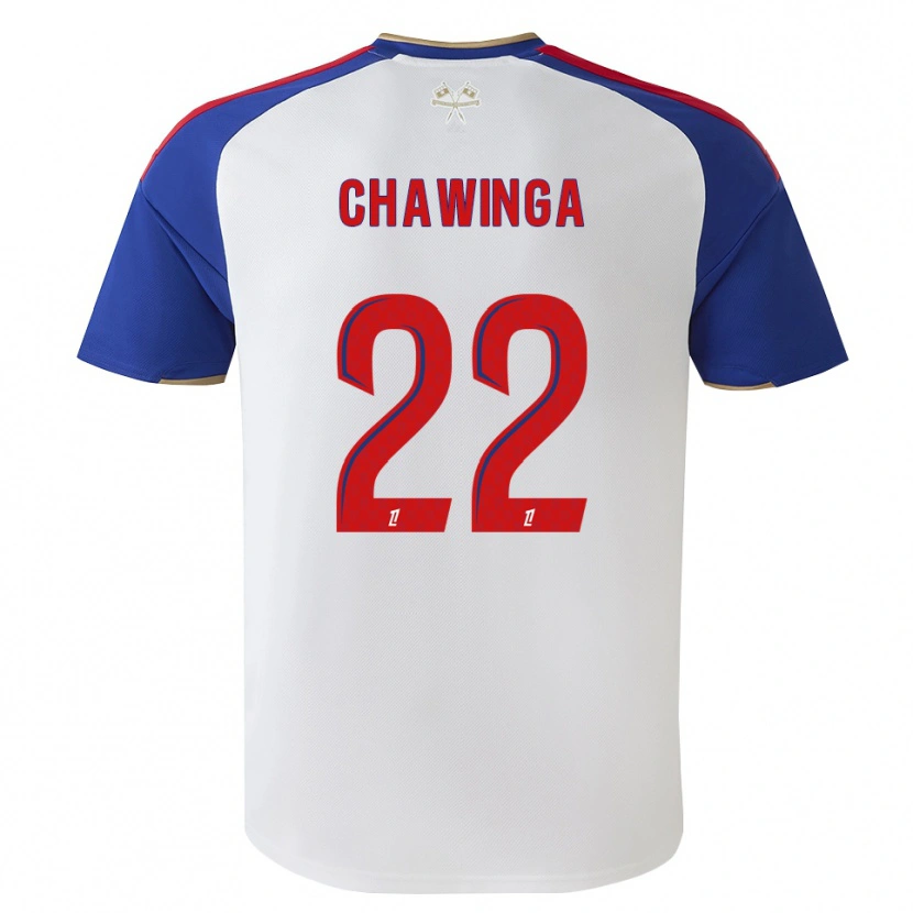 Danxen Mujer Camiseta Tabitha Chawinga #22 Azul Real Rojo Blanco 1ª Equipación 2026/27 La Camisa México