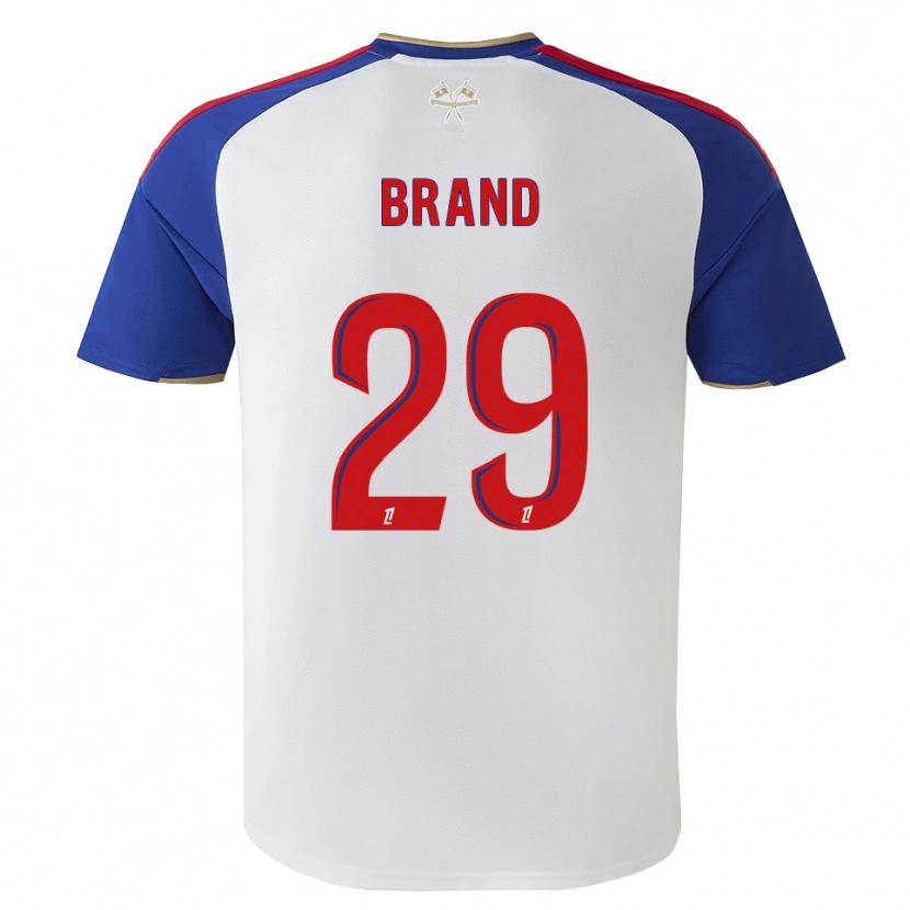 Danxen Mujer Camiseta Jule Brand #29 Azul Real Rojo Blanco 1ª Equipación 2026/27 La Camisa México