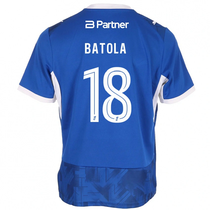 Danxen Mujer Camiseta Christ Batola #18 Azul Medio Blanco 1ª Equipación 2026/27 La Camisa México