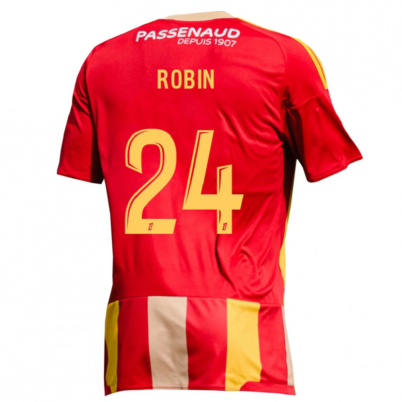 Danxen Mujer Camiseta Milan Robin #24 Rojo Amarillo Verde 1ª Equipación 2026/27 La Camisa México