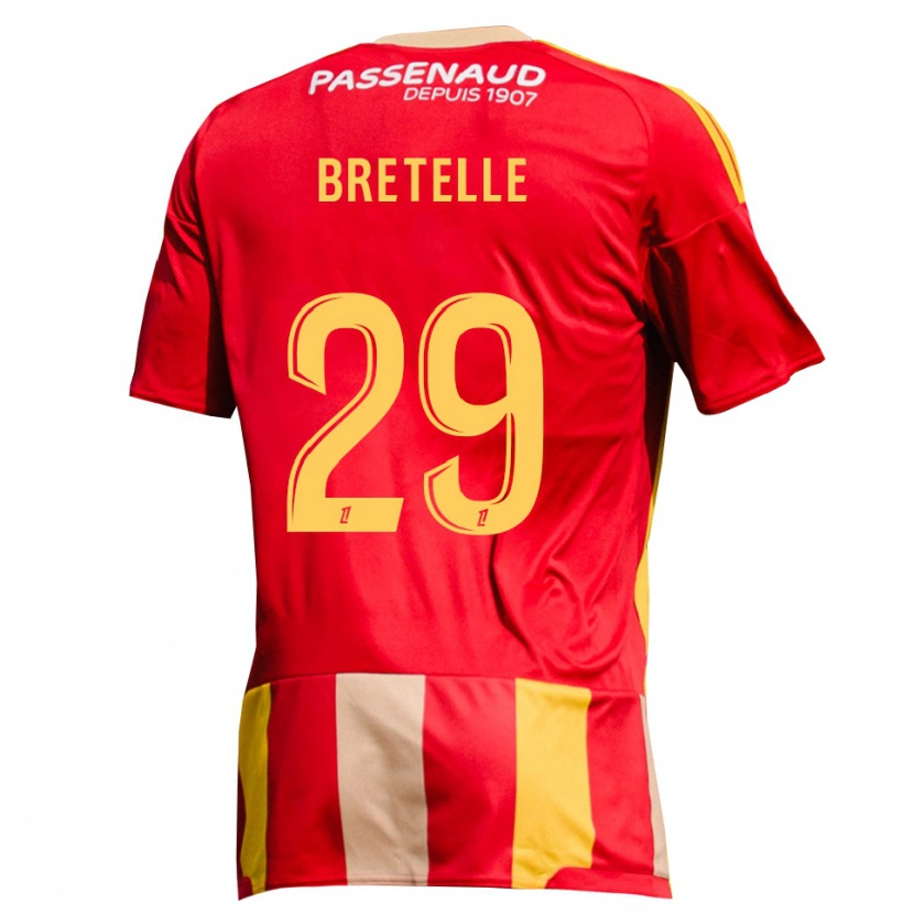 Danxen Mujer Camiseta Lucas Bretelle #29 Rojo Amarillo Verde 1ª Equipación 2026/27 La Camisa México