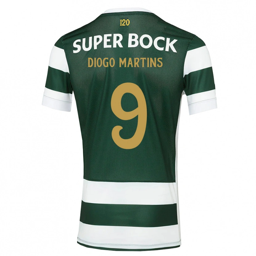 Danxen Mujer Camiseta Diogo Martins #9 Grisardodarkslategray Blanco 1ª Equipación 2026/27 La Camisa México