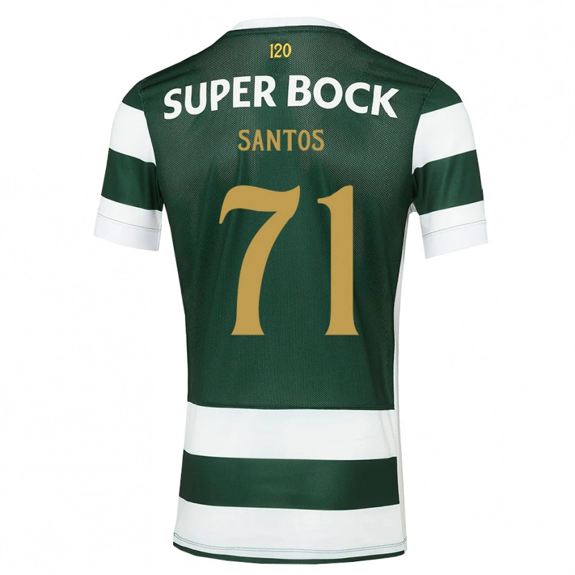 Danxen Mujer Camiseta Denilson Santos #71 Grisardodarkslategray Blanco 1ª Equipación 2026/27 La Camisa México