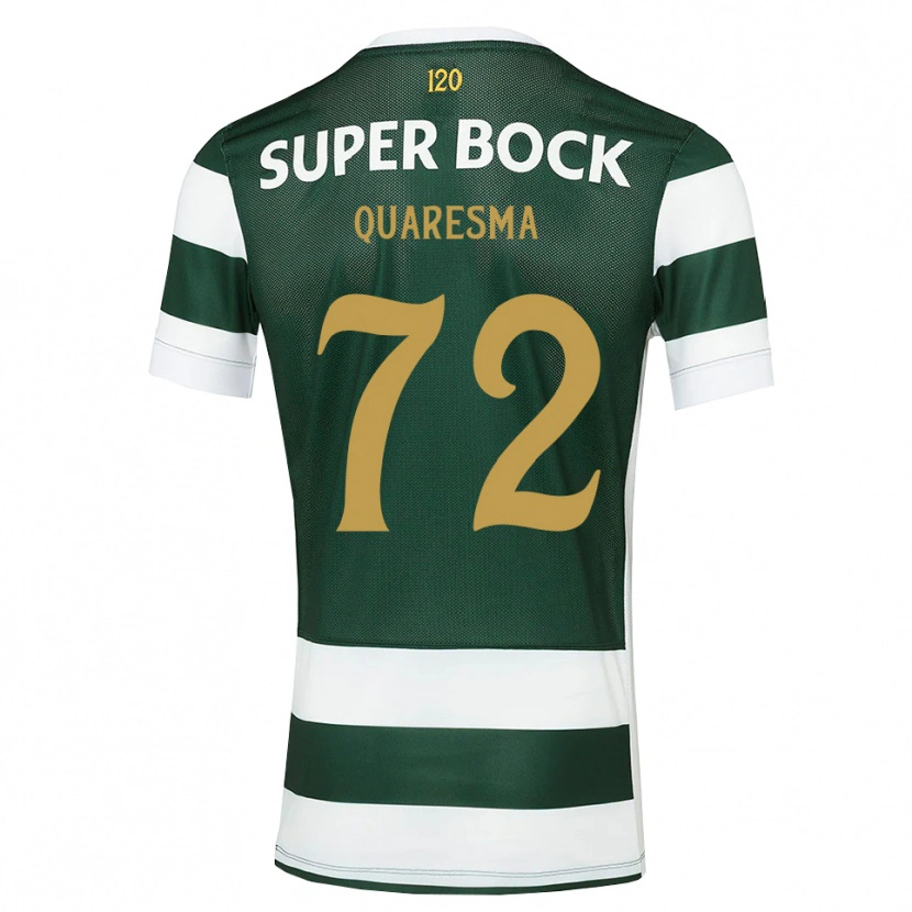 Danxen Mujer Camiseta Eduardo Quaresma #72 Grisardodarkslategray Blanco 1ª Equipación 2026/27 La Camisa México