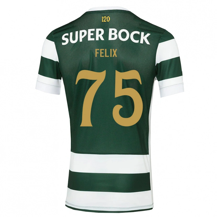 Danxen Mujer Camiseta Vando Félix #75 Grisardodarkslategray Blanco 1ª Equipación 2026/27 La Camisa México