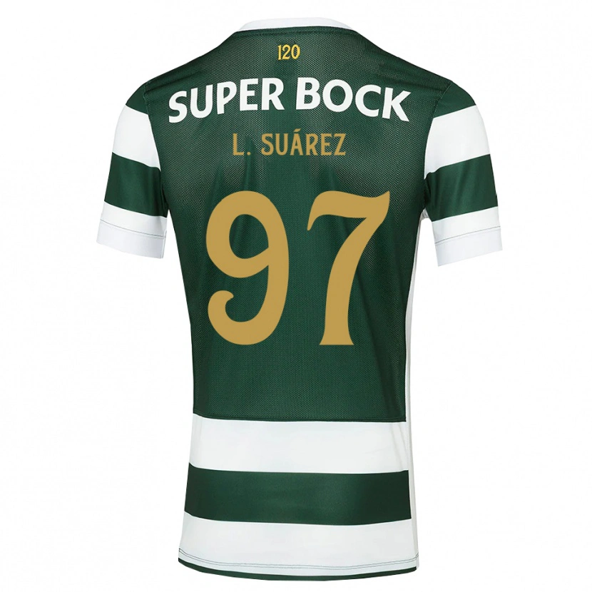 Danxen Mujer Camiseta Luis Suárez #97 Grisardodarkslategray Blanco 1ª Equipación 2026/27 La Camisa México