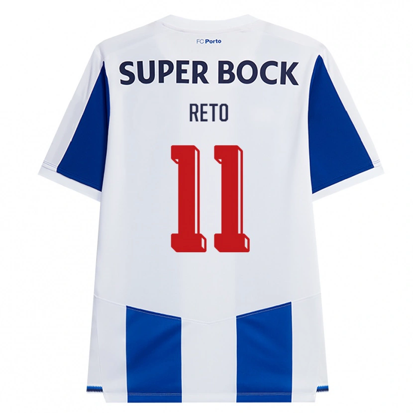 Danxen Mujer Camiseta Alice Reto #11 Azul Blanco Rojo 1ª Equipación 2026/27 La Camisa México