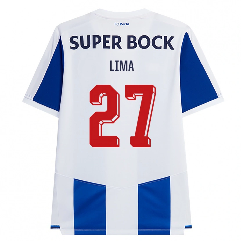 Danxen Mujer Camiseta Cláudia Lima #27 Azul Blanco Rojo 1ª Equipación 2026/27 La Camisa México