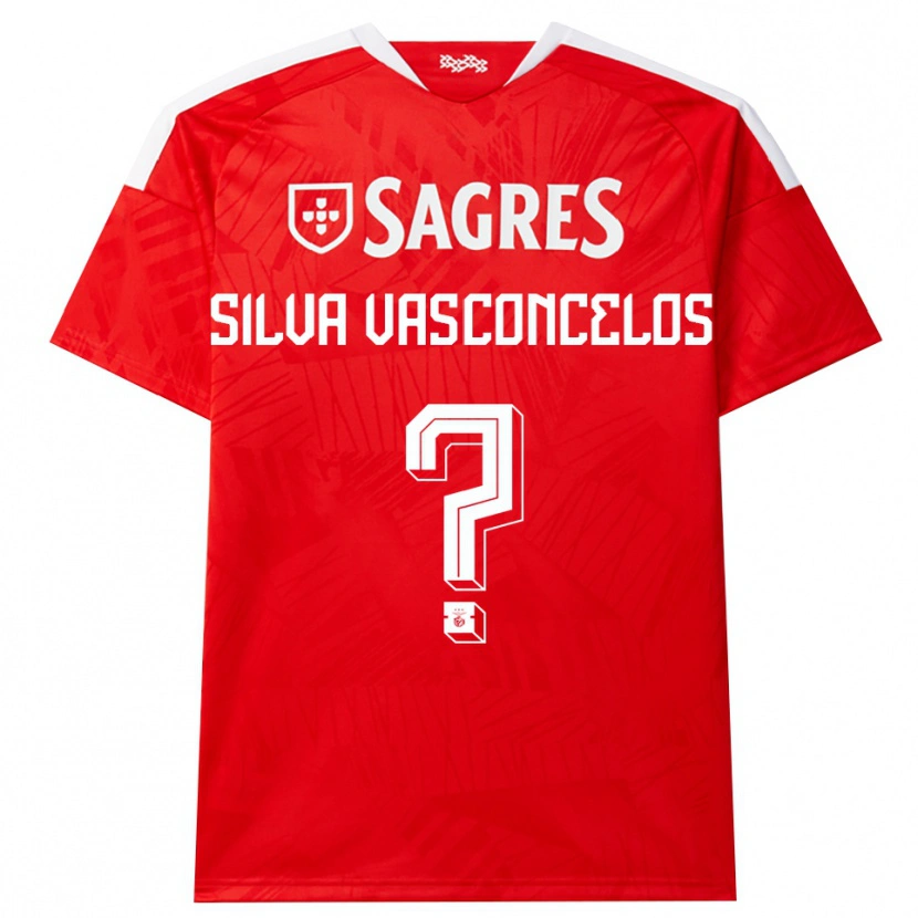 Danxen Mujer Camiseta Martim Silva Vasconcelos #0 Rojo Blanco Amarillo 1ª Equipación 2026/27 La Camisa México
