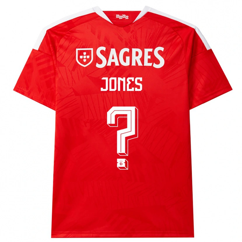 Danxen Mujer Camiseta Jaylen Jones #0 Rojo Blanco Amarillo 1ª Equipación 2026/27 La Camisa México
