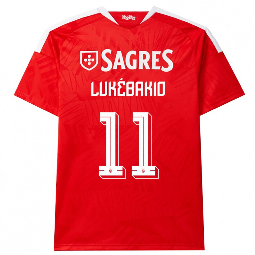Danxen Mujer Camiseta Dodi Lukébakio #11 Rojo Blanco Amarillo 1ª Equipación 2026/27 La Camisa México