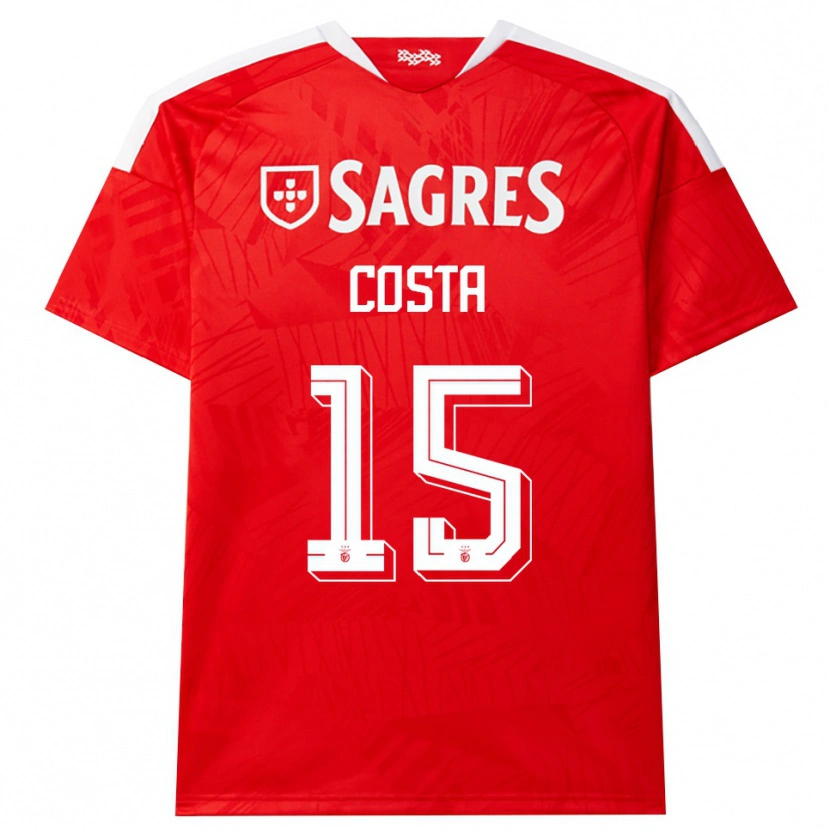 Danxen Mujer Camiseta Carole Costa #15 Rojo Blanco Amarillo 1ª Equipación 2026/27 La Camisa México