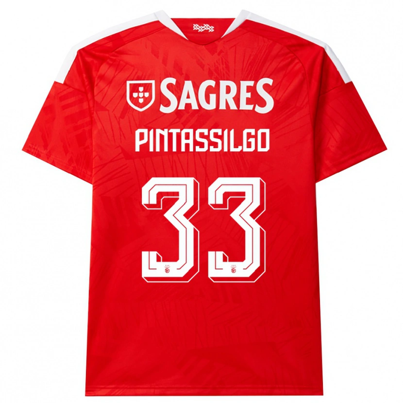 Danxen Mujer Camiseta Lara Pintassilgo #33 Rojo Blanco Amarillo 1ª Equipación 2026/27 La Camisa México