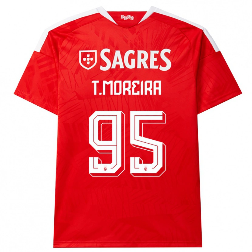 Danxen Mujer Camiseta Tomás Cruz #95 Rojo Blanco Amarillo 1ª Equipación 2026/27 La Camisa México