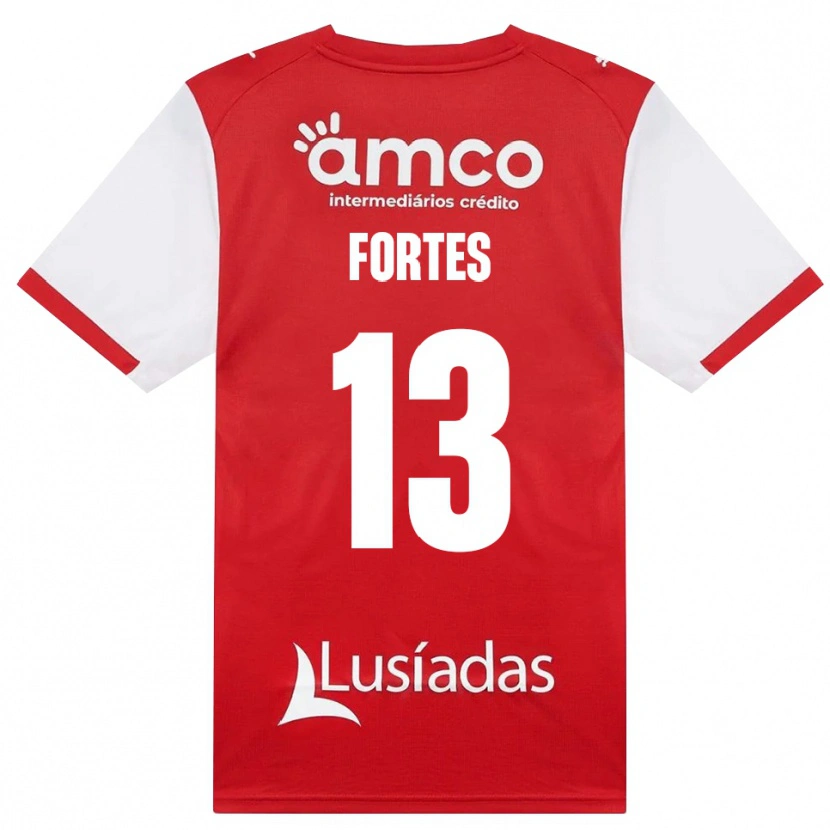 Danxen Mujer Camiseta Melany Fortes #13 Rojo Blanco Negro 1ª Equipación 2026/27 La Camisa México
