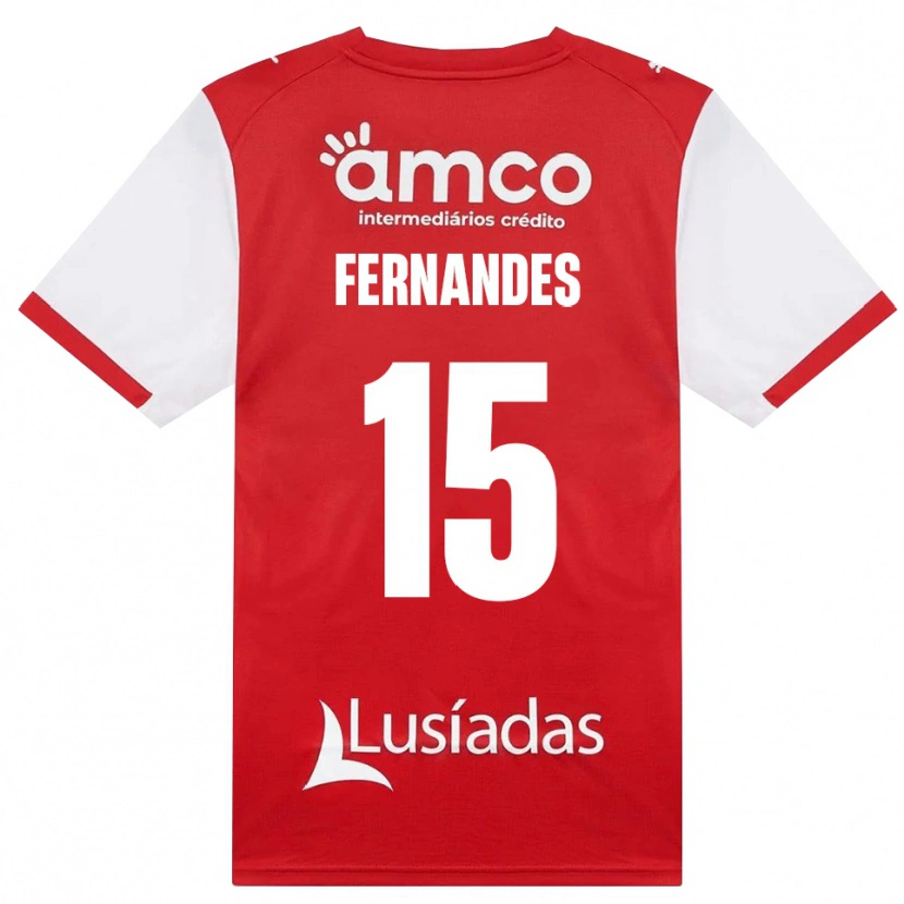 Danxen Mujer Camiseta Valdir Fernandes #15 Rojo Blanco Negro 1ª Equipación 2026/27 La Camisa México