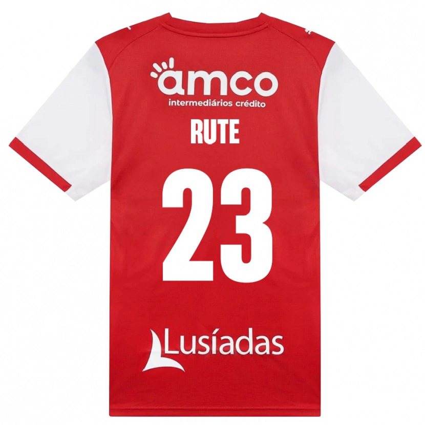 Danxen Mujer Camiseta Ana Rute #23 Rojo Blanco Negro 1ª Equipación 2026/27 La Camisa México