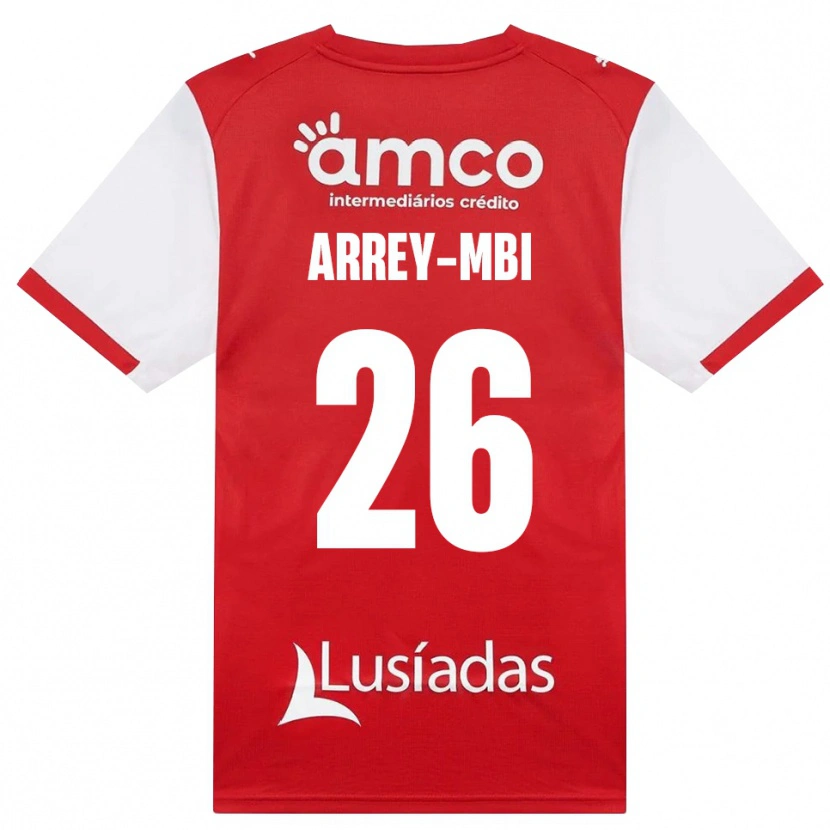 Danxen Mujer Camiseta Bright Arrey-Mbi #26 Rojo Blanco Negro 1ª Equipación 2026/27 La Camisa México