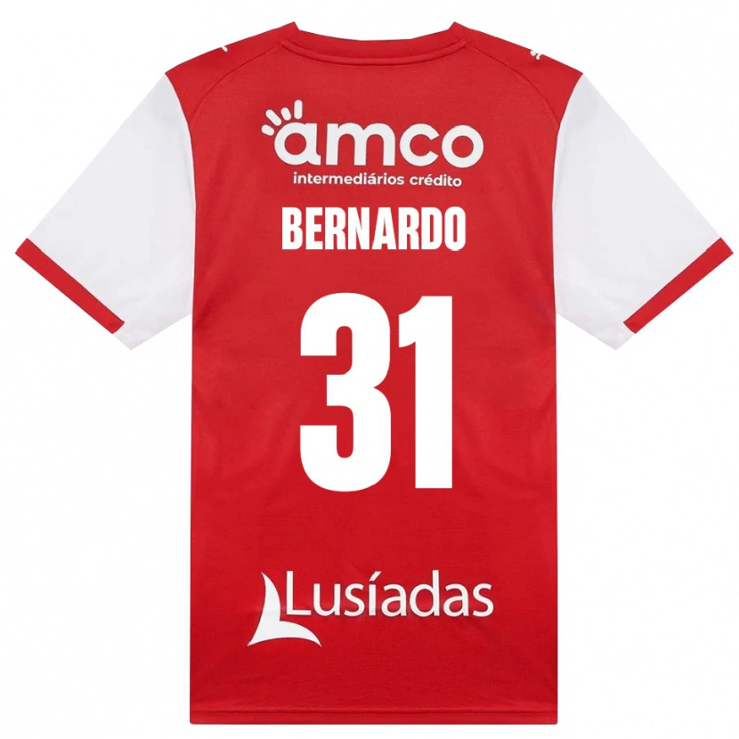 Danxen Mujer Camiseta Bernardo Caltabiano Parise Fontes #31 Rojo Blanco Negro 1ª Equipación 2026/27 La Camisa México