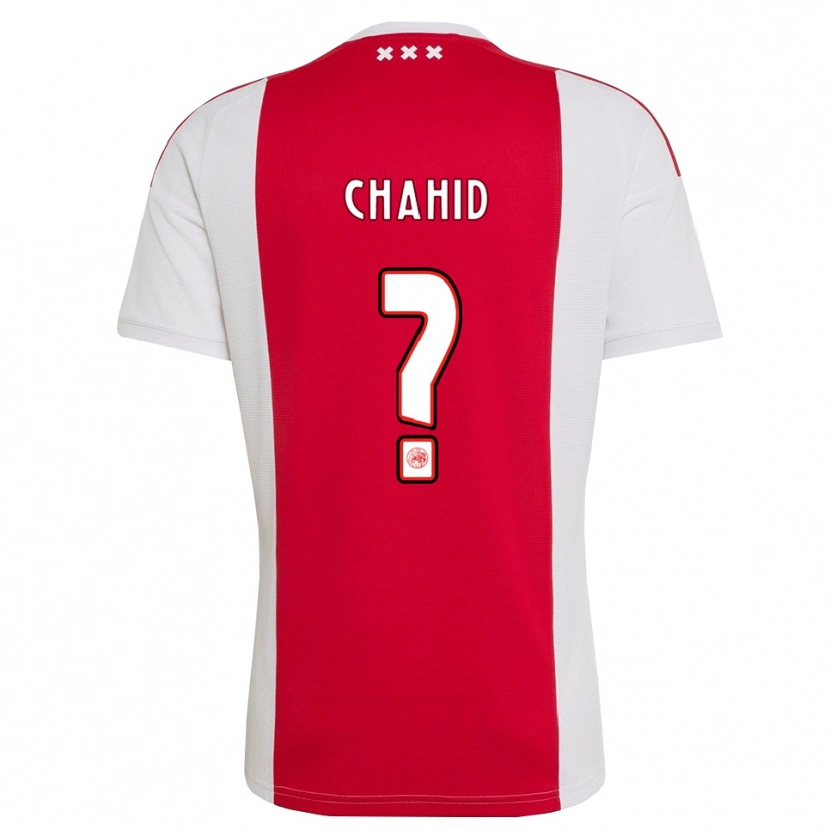 Danxen Mujer Camiseta Rida Chahid #0 Rojo Blanco Amarillo 1ª Equipación 2026/27 La Camisa México