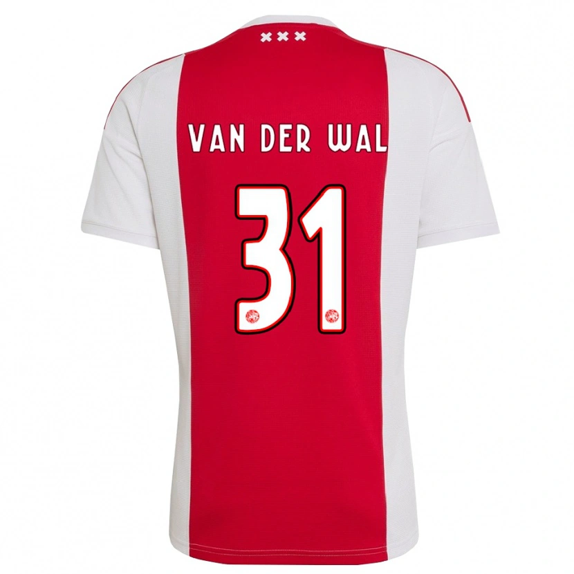 Danxen Mujer Camiseta Dionne Van Der Wal #31 Rojo Blanco Amarillo 1ª Equipación 2026/27 La Camisa México