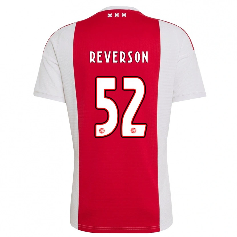 Danxen Mujer Camiseta Paul Reverson #52 Rojo Blanco Amarillo 1ª Equipación 2026/27 La Camisa México