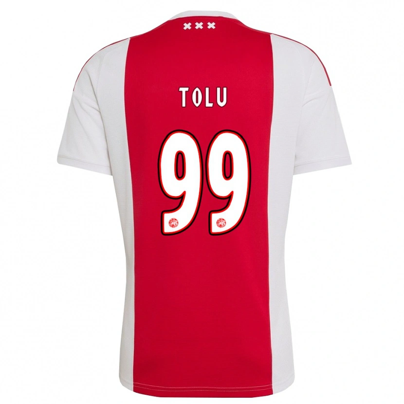 Danxen Mujer Camiseta Tolu Arokodare #99 Rojo Blanco Amarillo 1ª Equipación 2026/27 La Camisa México