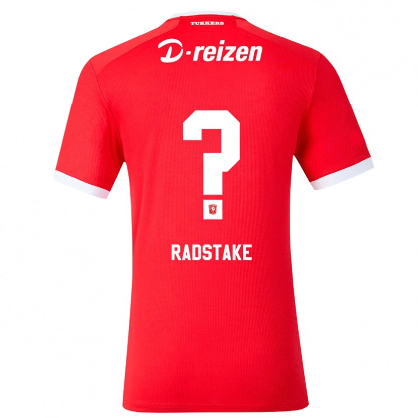 Danxen Mujer Camiseta Ruben Radstake #0 Rojo Blanco 1ª Equipación 2026/27 La Camisa México