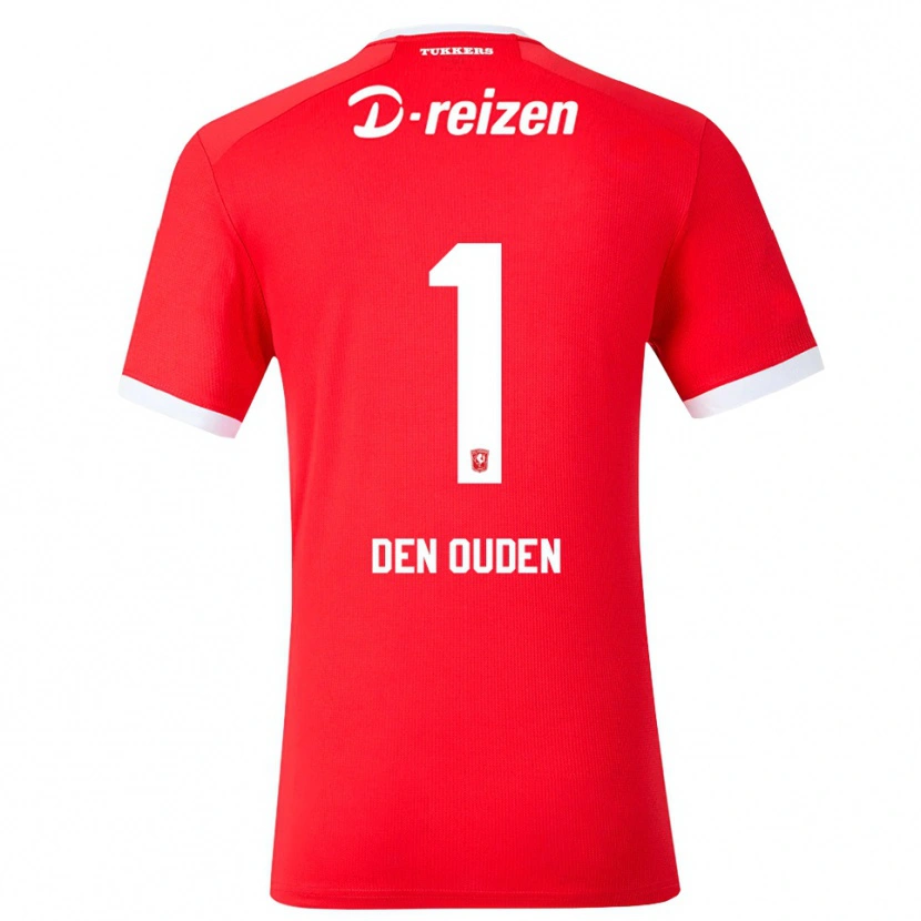 Danxen Mujer Camiseta Jim Den Ouden #1 Rojo Blanco 1ª Equipación 2026/27 La Camisa México
