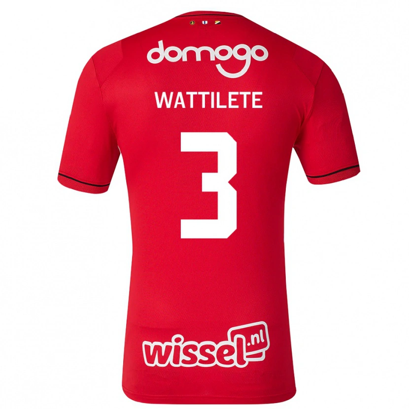 Danxen Mujer Camiseta Julia Wattilete #3 Rojo Blanco Negro 1ª Equipación 2026/27 La Camisa México
