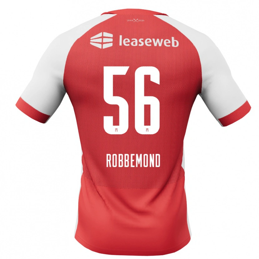 Danxen Mujer Camiseta Rio Robbemond #56 Rojo Blanco Negro 1ª Equipación 2026/27 La Camisa México