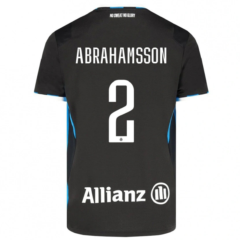 Danxen Mujer Camiseta Sejde Abrahamsson #2 Negro Rojo Azul 1ª Equipación 2026/27 La Camisa México