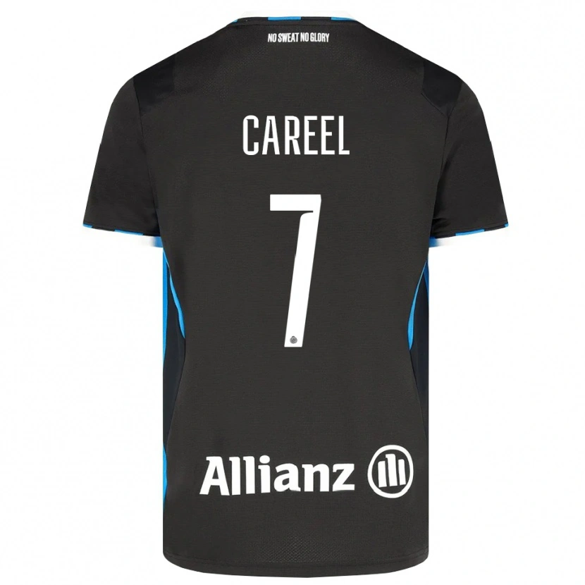 Danxen Mujer Camiseta Oona Careel #7 Negro Rojo Azul 1ª Equipación 2026/27 La Camisa México