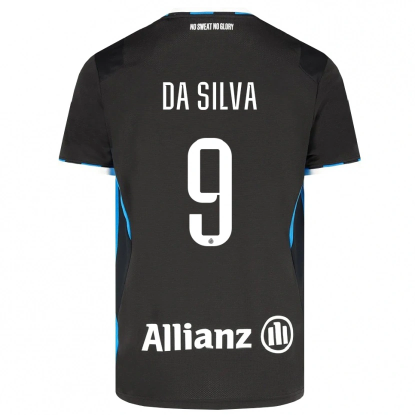 Danxen Mujer Camiseta Jessi Da Silva #9 Negro Rojo Azul 1ª Equipación 2026/27 La Camisa México