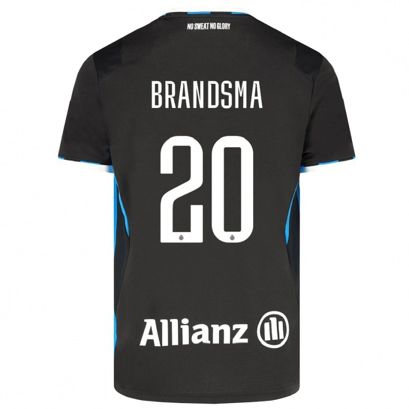 Danxen Mujer Camiseta Ilke Brandsma #20 Negro Rojo Azul 1ª Equipación 2026/27 La Camisa México
