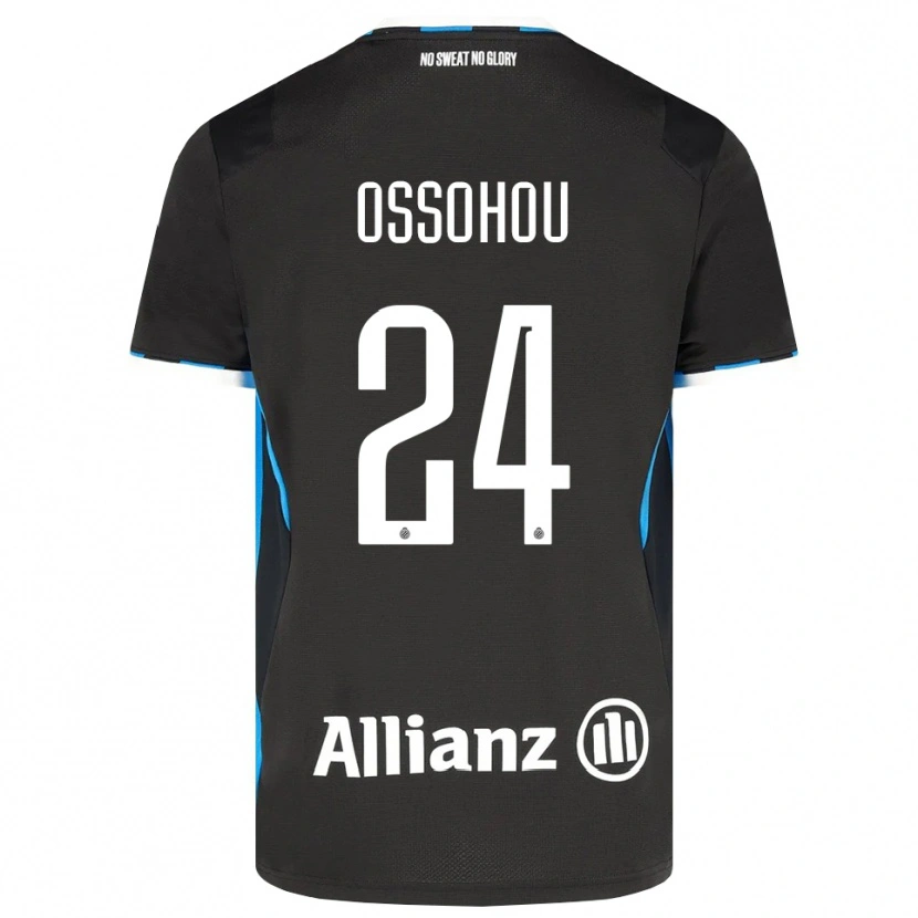 Danxen Mujer Camiseta Clever Ossohou #24 Negro Rojo Azul 1ª Equipación 2026/27 La Camisa México