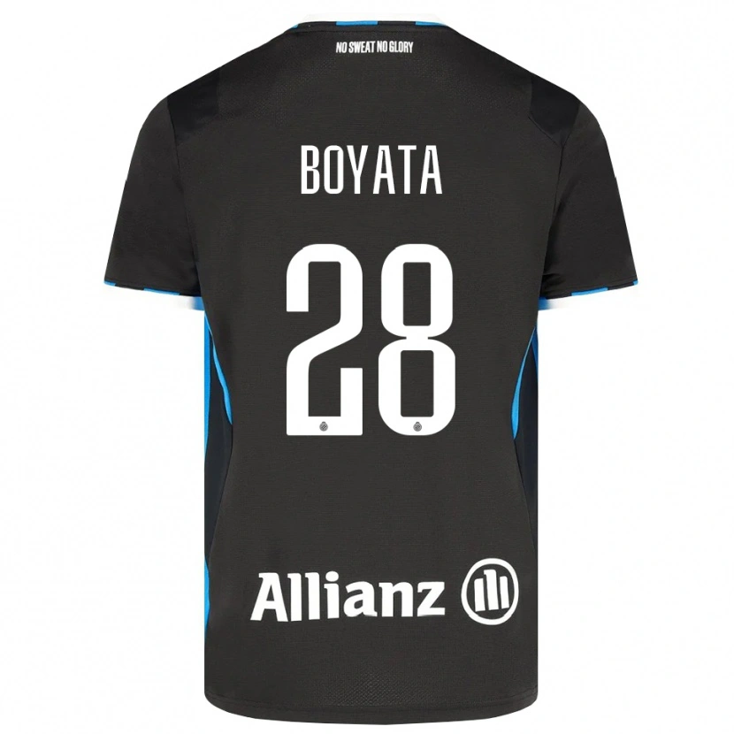 Danxen Mujer Camiseta Dedryck Boyata #28 Negro Rojo Azul 1ª Equipación 2026/27 La Camisa México