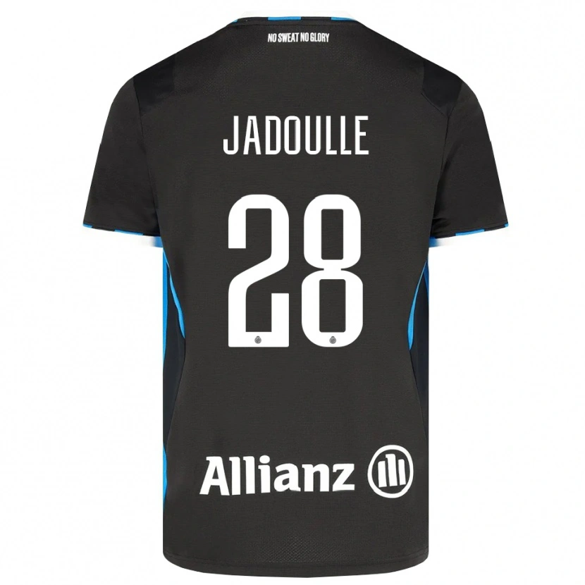 Danxen Mujer Camiseta Romane Jadoulle #28 Negro Rojo Azul 1ª Equipación 2026/27 La Camisa México