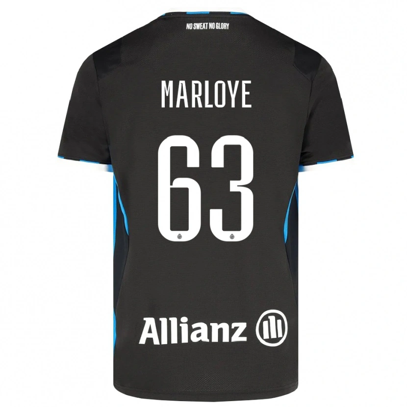 Danxen Mujer Camiseta Sacha Marloye #63 Negro Rojo Azul 1ª Equipación 2026/27 La Camisa México
