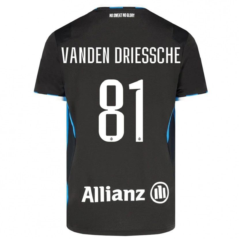Danxen Mujer Camiseta Argus Vanden Driessche #81 Negro Rojo Azul 1ª Equipación 2026/27 La Camisa México
