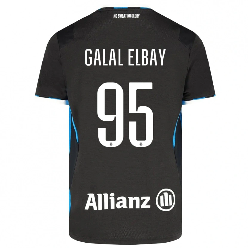 Danxen Mujer Camiseta Mohamed Galal Elbay #95 Negro Rojo Azul 1ª Equipación 2026/27 La Camisa México