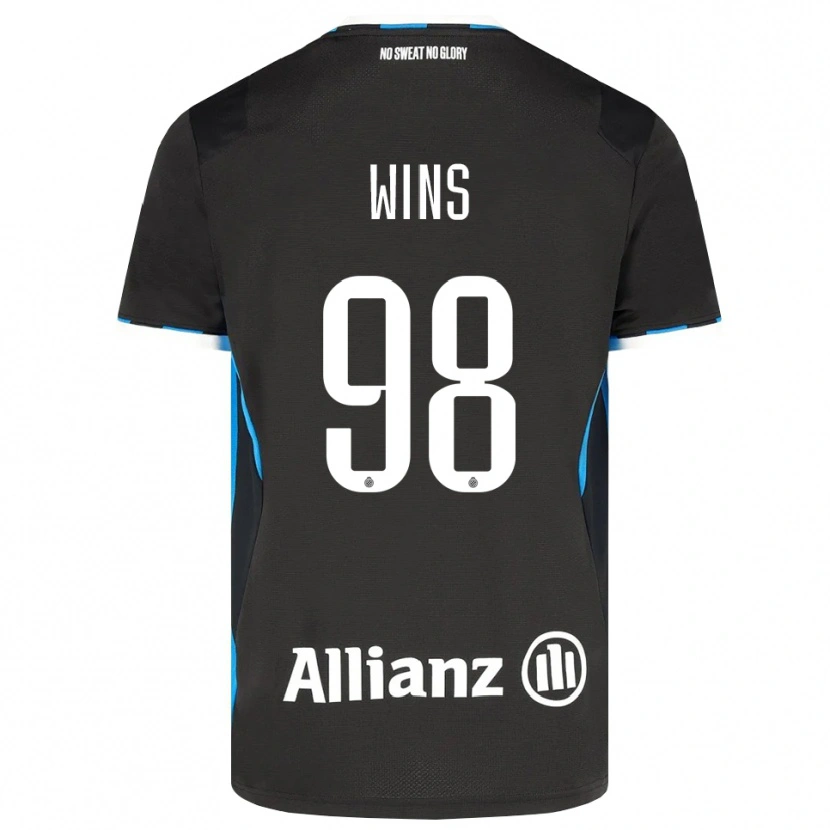Danxen Mujer Camiseta Axl Wins #98 Negro Rojo Azul 1ª Equipación 2026/27 La Camisa México