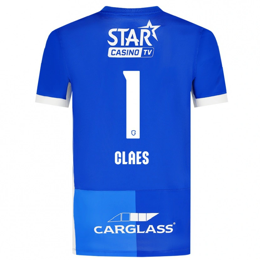Danxen Mujer Camiseta Mirthe Claes #1 Azulmedio Azulreal Blanco 1ª Equipación 2026/27 La Camisa México