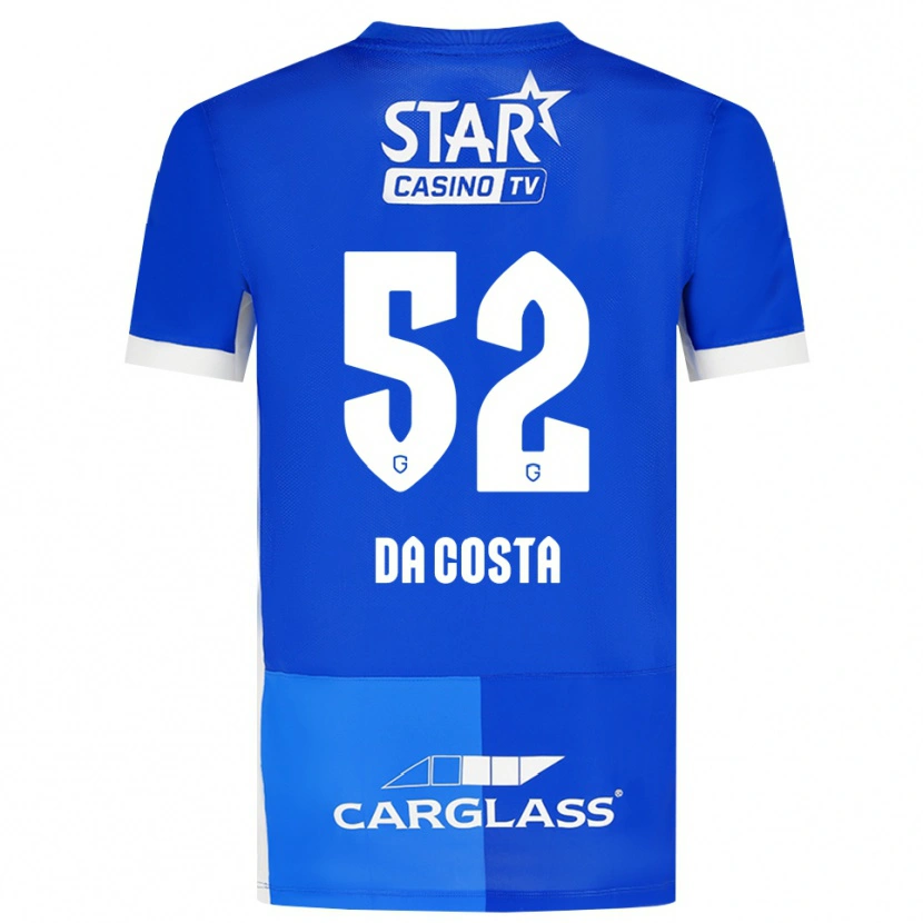 Danxen Mujer Camiseta Wilson Da Costa #52 Azulmedio Azulreal Blanco 1ª Equipación 2026/27 La Camisa México