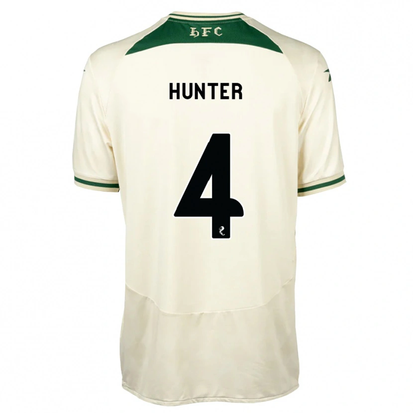 Danxen Mujer Camiseta Siobhan Hunter #4 Blanco Verde Bosque 2ª Equipación 2026/27 La Camisa México