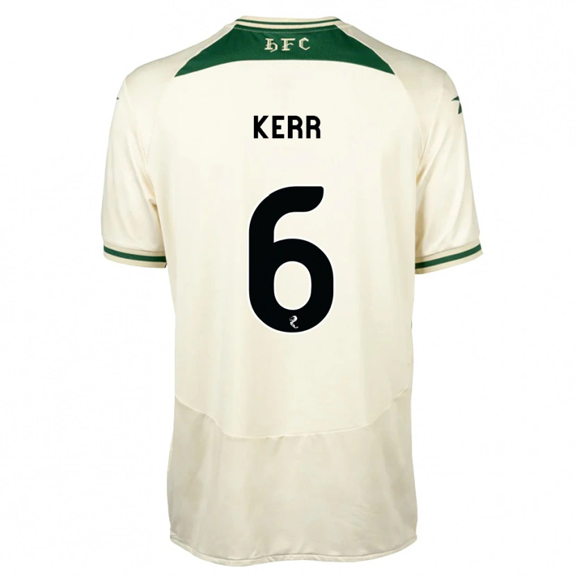 Danxen Mujer Camiseta Jason Kerr #6 Blanco Verde Bosque 2ª Equipación 2026/27 La Camisa México