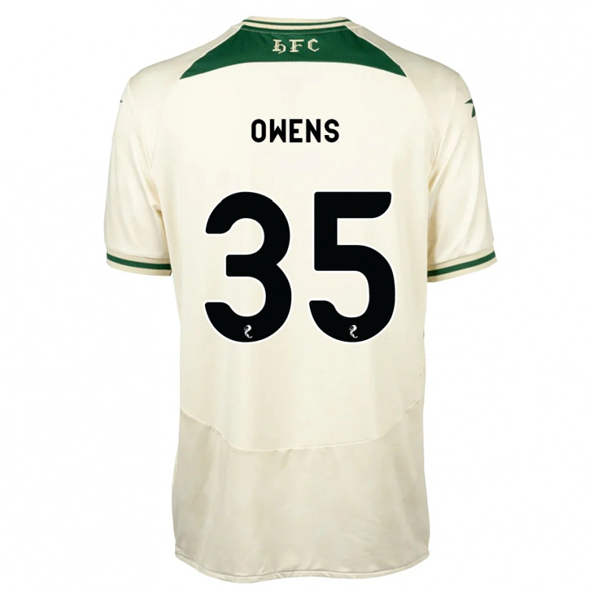 Danxen Mujer Camiseta Freddie Owens #35 Blanco Verde Bosque 2ª Equipación 2026/27 La Camisa México