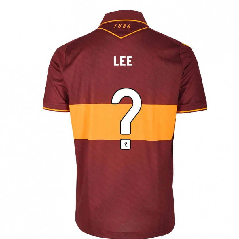 Danxen Mujer Camiseta Leo Lee #0 Naranja Granate 2ª Equipación 2026/27 La Camisa México