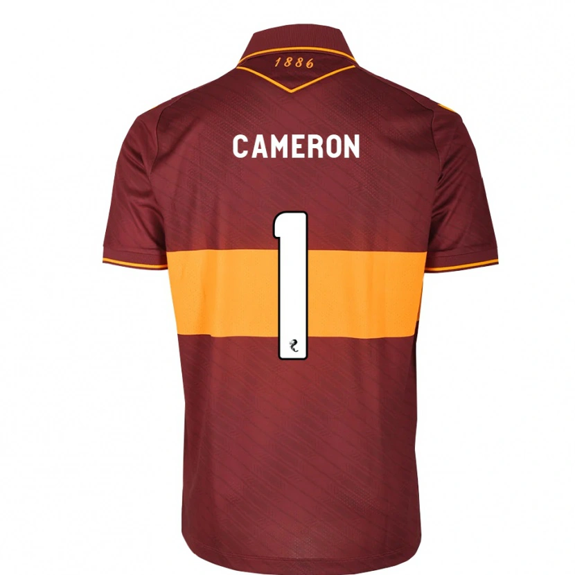Danxen Mujer Camiseta Rebecca Cameron #1 Naranja Granate 2ª Equipación 2026/27 La Camisa México